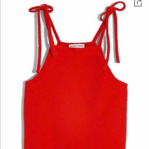 NWT Madewell Texture & Thread Tank XXS